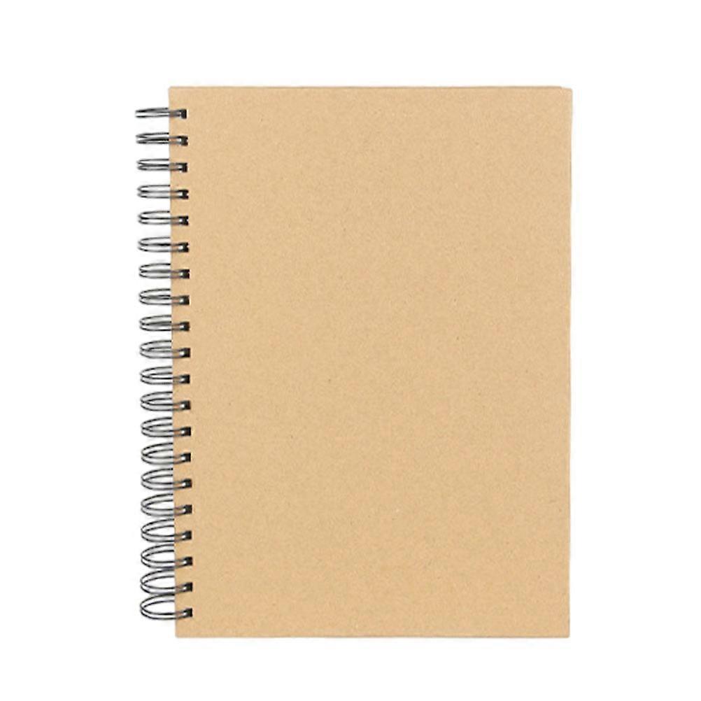 Drawing Sketchbook Spiral Sketch Book For Art Students Creative Writing Khaki 29x21cm A4 60 Pages 1Set