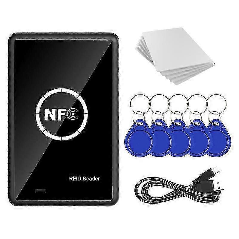 RFID NFC duplikátor kopírky 13,56 kHz prívesok na kľúče NFC čítačka kariet čipových kariet Zapisovačka 13,56 MHz šifrovaný programátor USB UID T5577