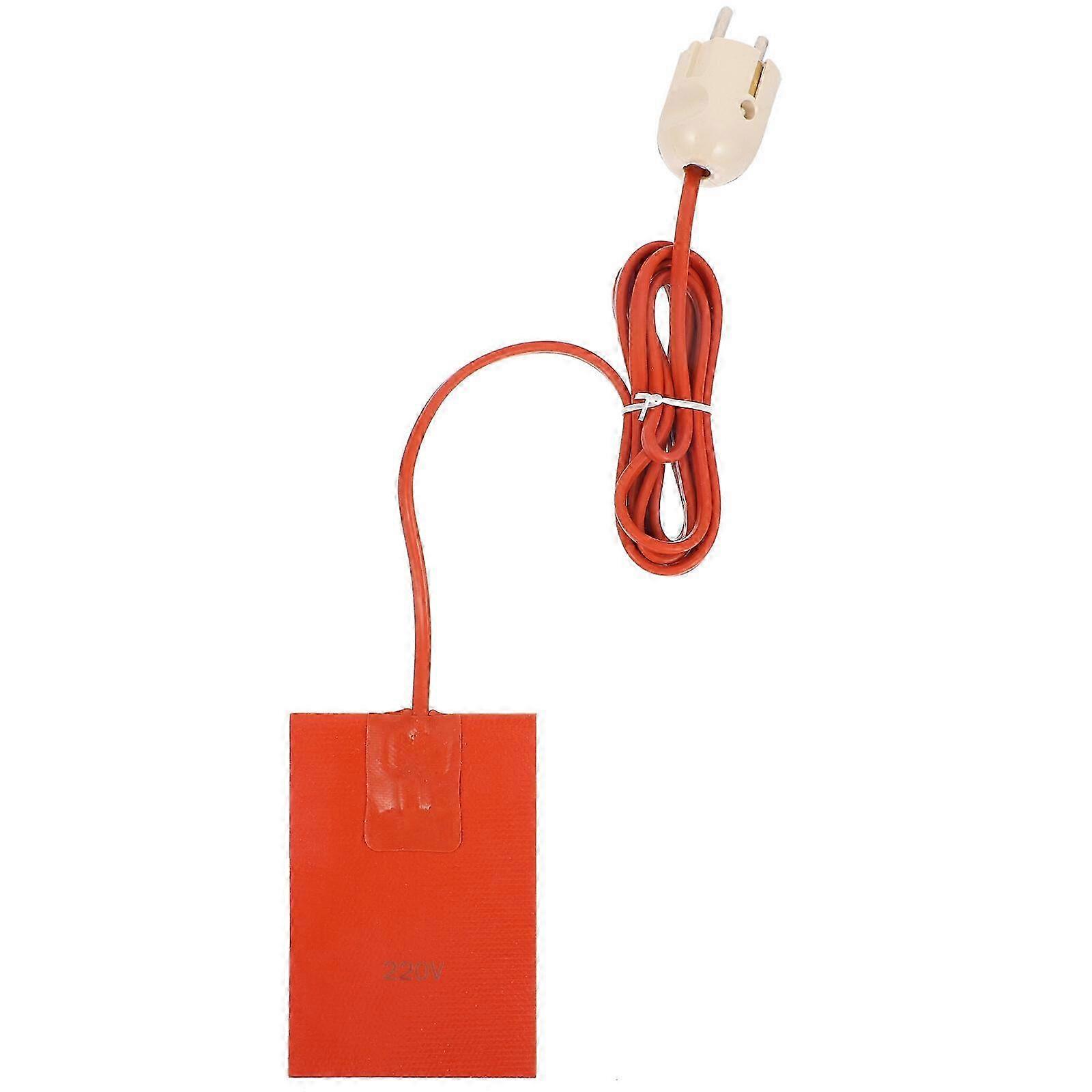 Adhesive Engine Oil Heater Pad and Battery Heater Pad with EU Plug Suitable for Various Oil Pan Applications