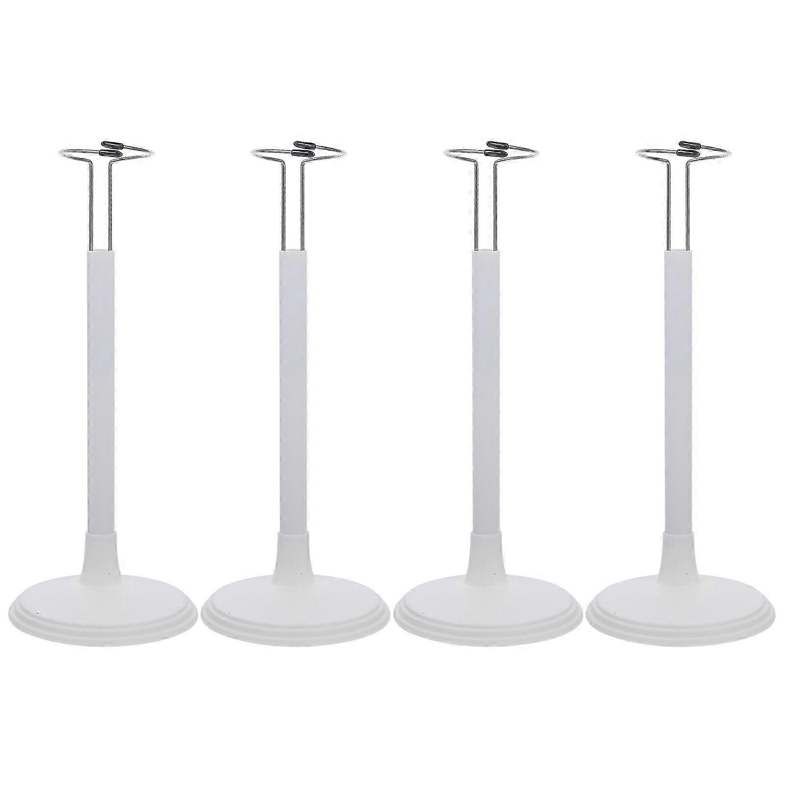 4 st svarta barbies dockstöd stativ dockhållare stativ vit dockstativ docka displayhållare mode docka stativ