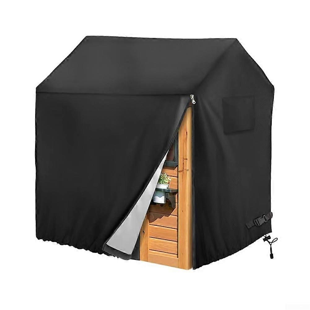 Playhouse Children's Outdoor Tarpaulin 210D Outdoor Children's Playhouse Cover Sun Protection Protective Cover (145 x 145 x 160 cm) 145*145*160cm