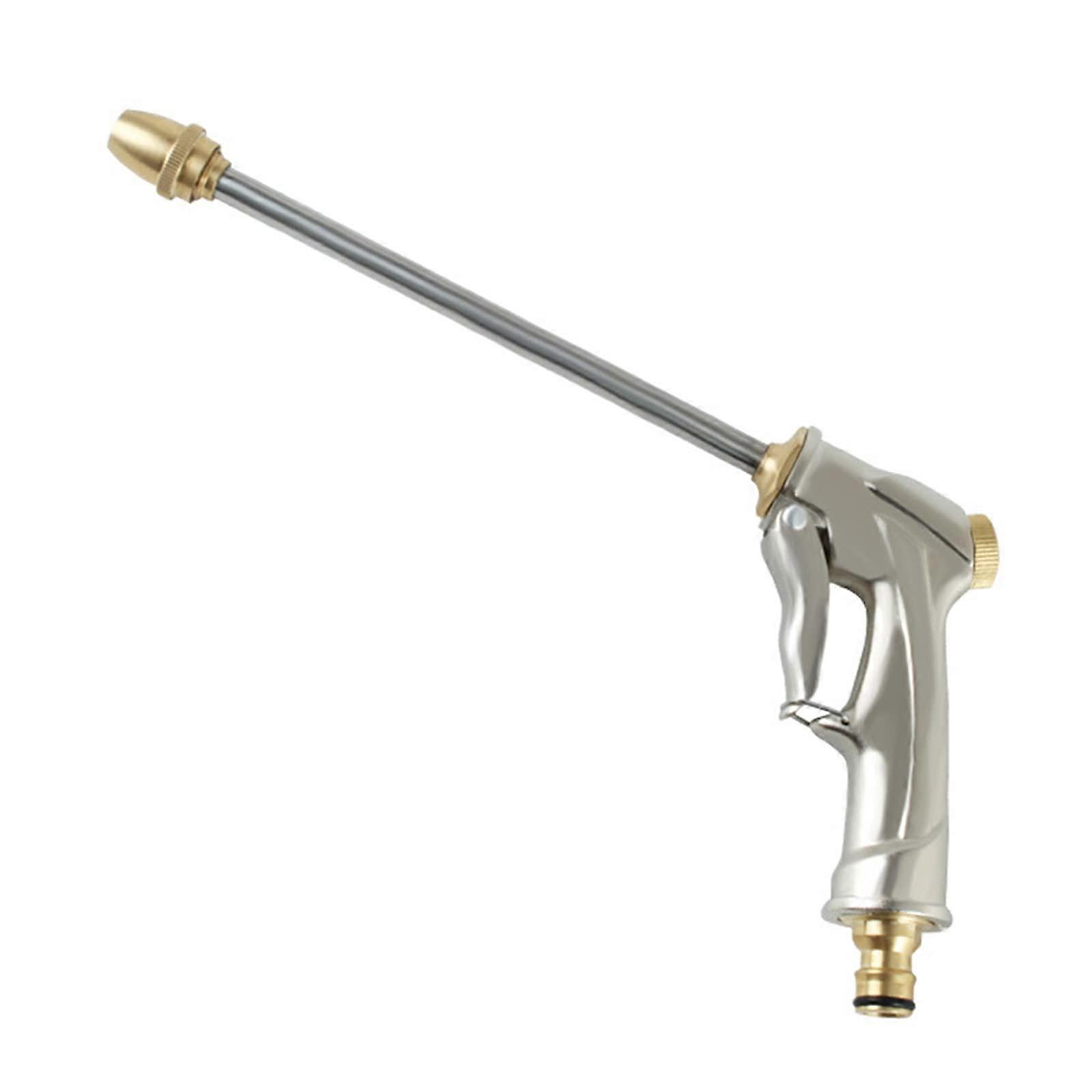 Spray Gun Washer, Adjustable Garden Hose Nozzles for Car Washing, High-Pressure Water Spray Attachment