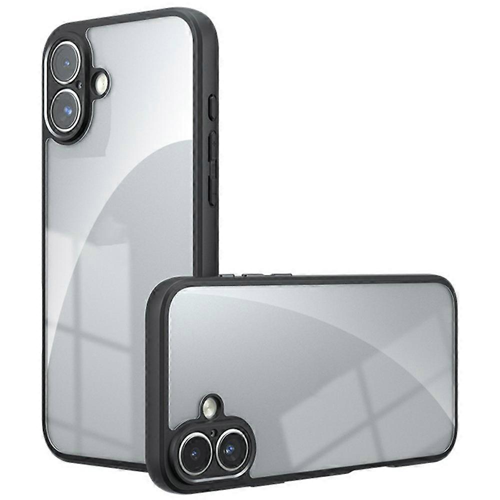Compatible For iPhone 17 Case TPU + PC Shockproof Clear Phone Cover