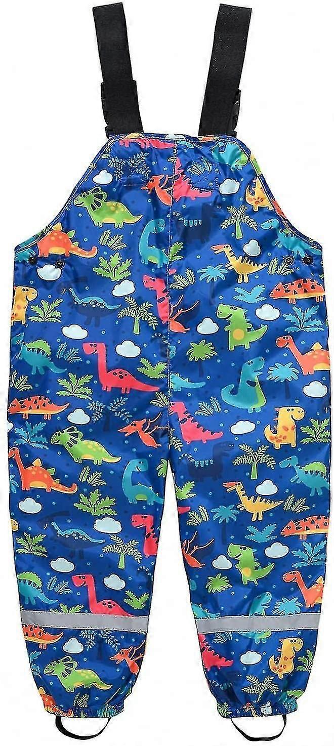 Children'S Rain Pants Unisex Waterproof Trousers