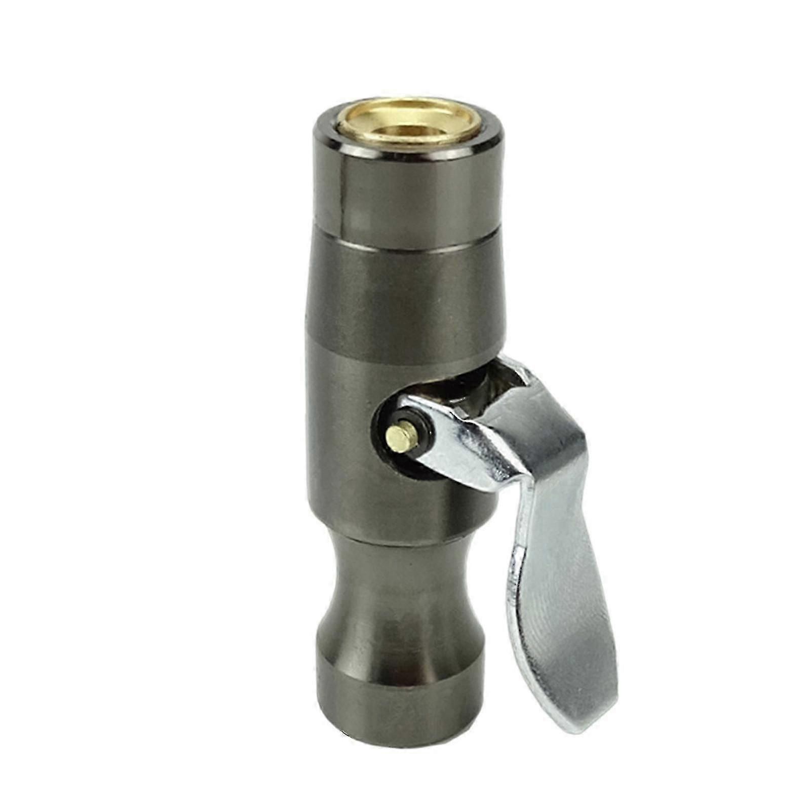Heavy Duty Self-locking Air Chuck 1/4 NPT No Air Leakage Double Teeth for Tire Inflator Gauge Compressor