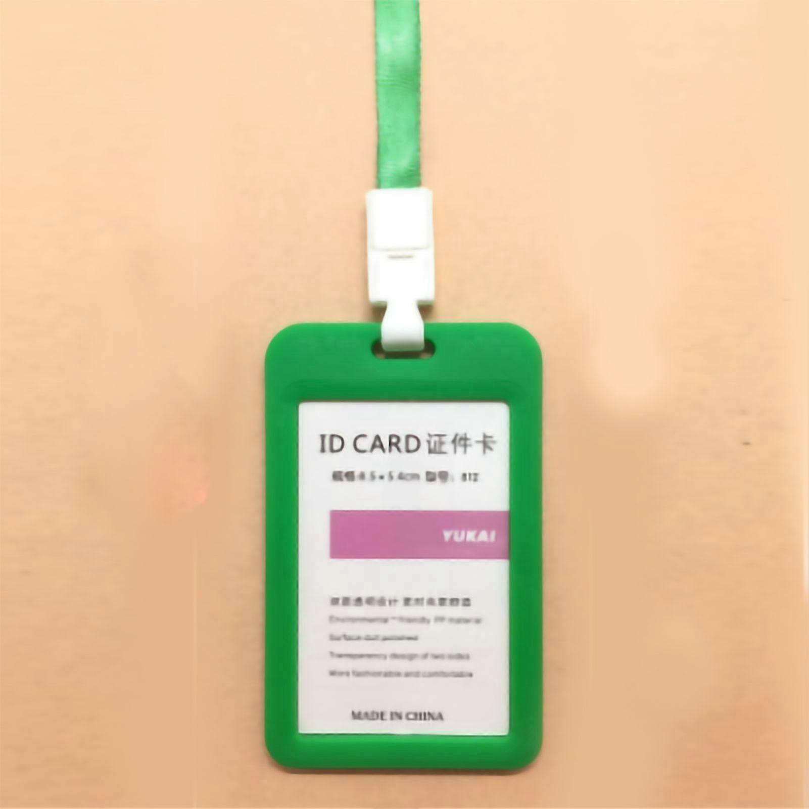 2025 Latest Model  Employee Job Badge Double Sided Transparent Employee Work