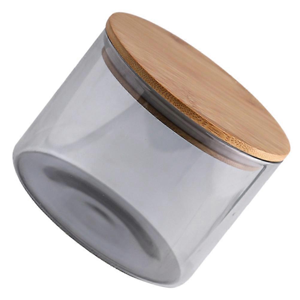 Transparent Glass Jar for Storage with Sealing Lid and Wide Mouth for Easy Cleaning Safe Convenient Household Accessory 1pc