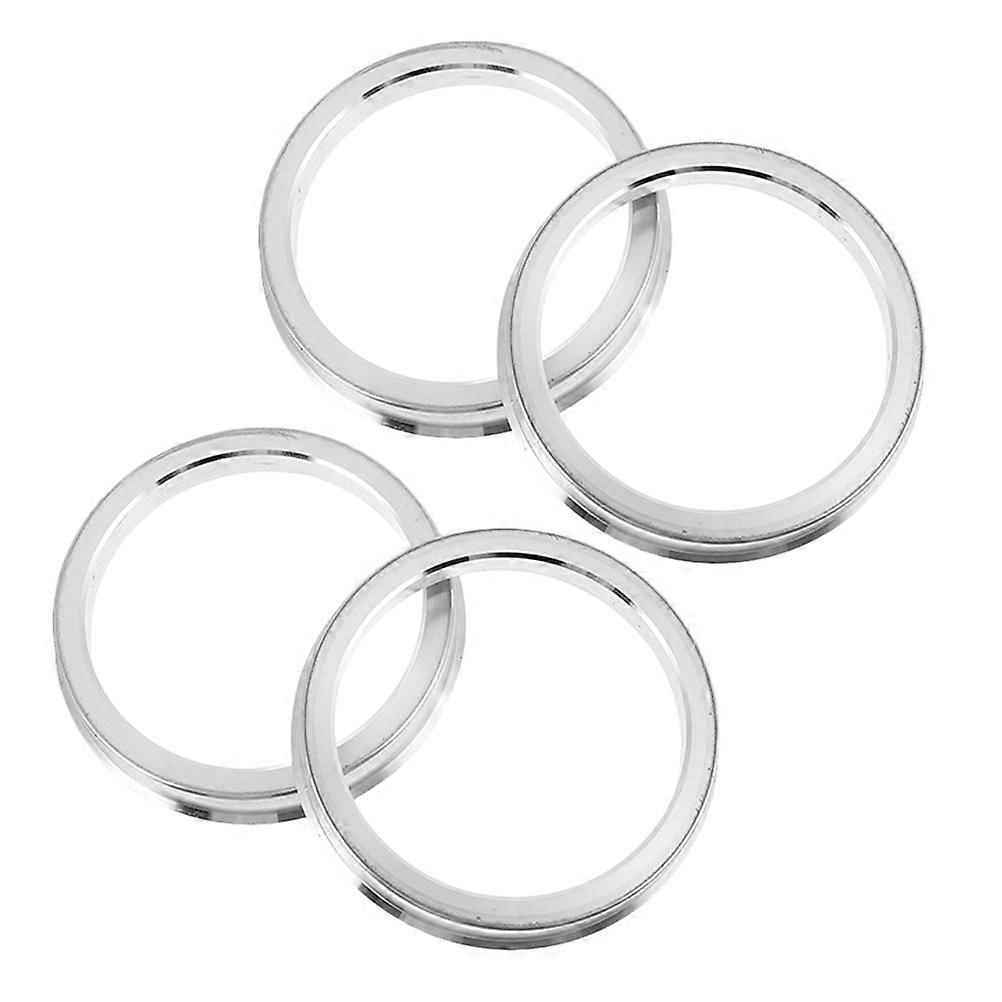 Vehicle Accessories Hub Centric Bore Adapter Wheel Centering Stable Support 4Pcs
