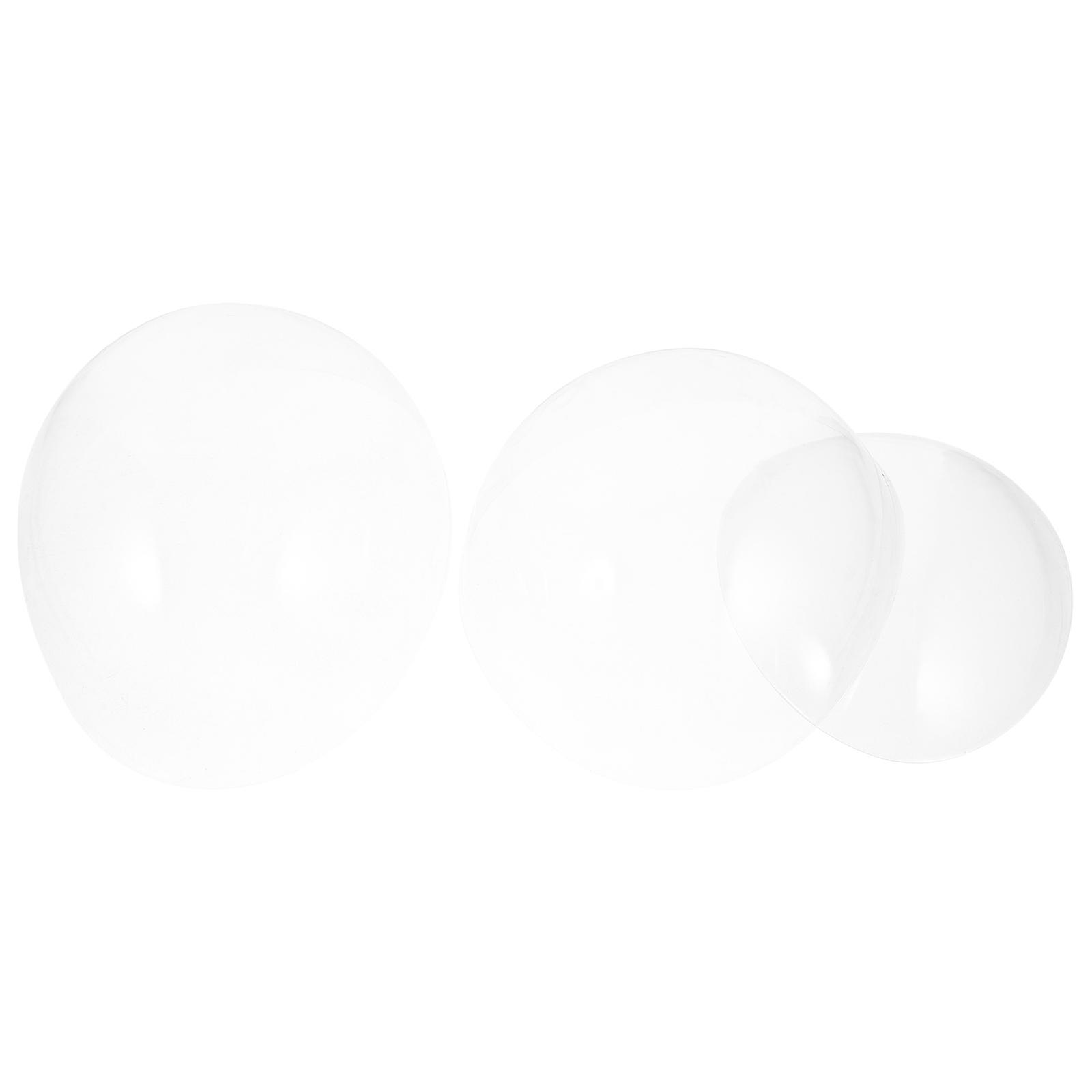 3pcs Dome Shaped Wig Head Stands, Plastic Hat Shaper Inserts, Lightweight for Styling, Display, and Drying, Portable Cap Liner for Personal and