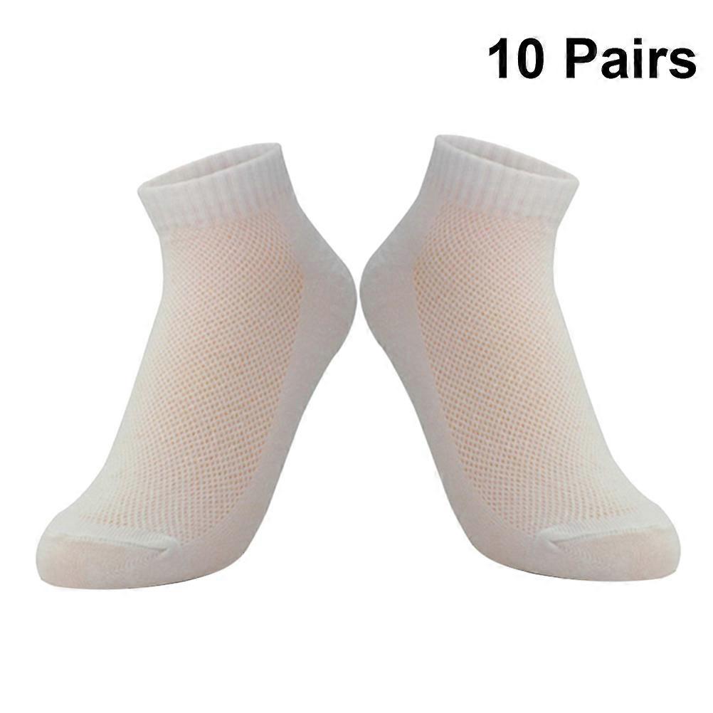 Stretchy Socks Disposable Breathable Replacing for Business Travel One Size Fits Most 10Pairs