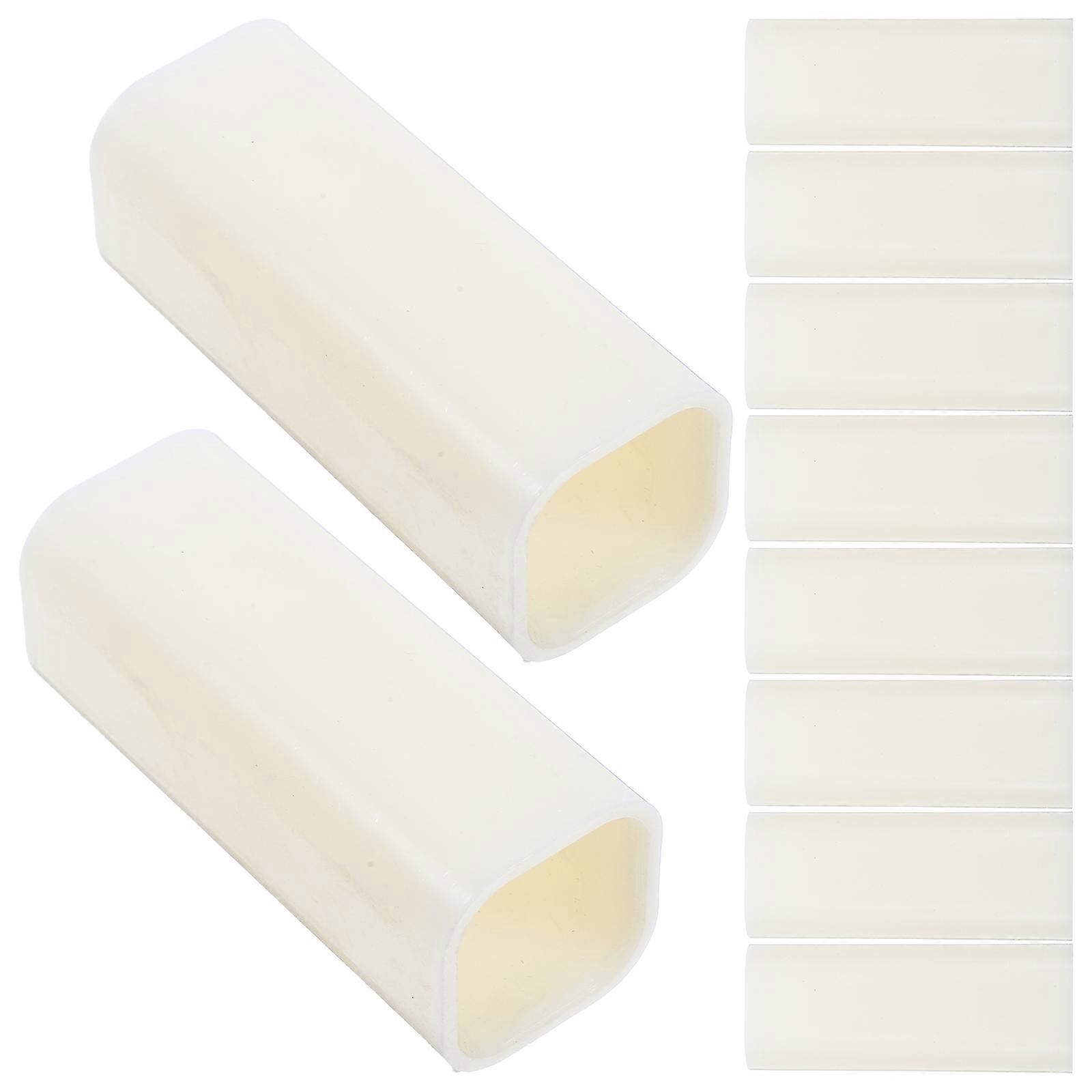 Plastic Pipe Connector Chicken Processing Equipment Water Tube for Professional Farmers Secure Connection 2.7×1.1×1.1in 10Pcs