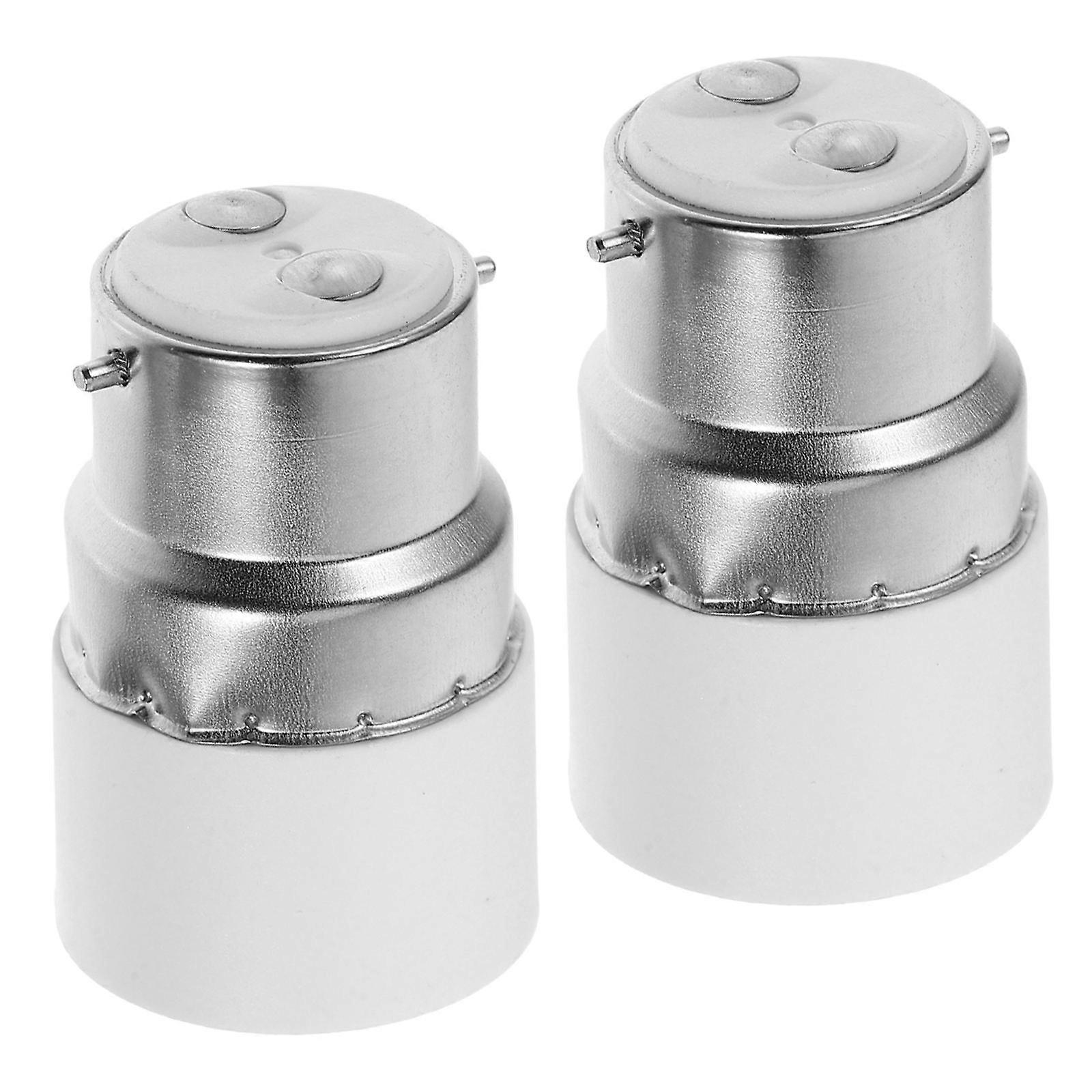 Light Bulb Holder Adapter To E14 Socket Base For Homeowners Business Owners 2Pcs