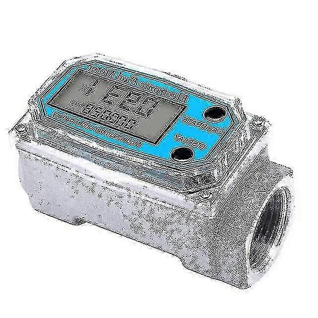 High Accuracy Digital Fuel Flow Meter Car Gasoline Diesel Kerosene Methanol Water Meter Counter Sens