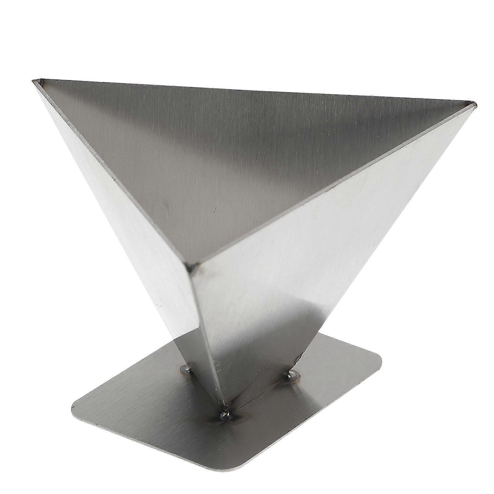 Rice Pudding Mold Kitchen Tool Triangle Stainless Steel Making 1Pcs