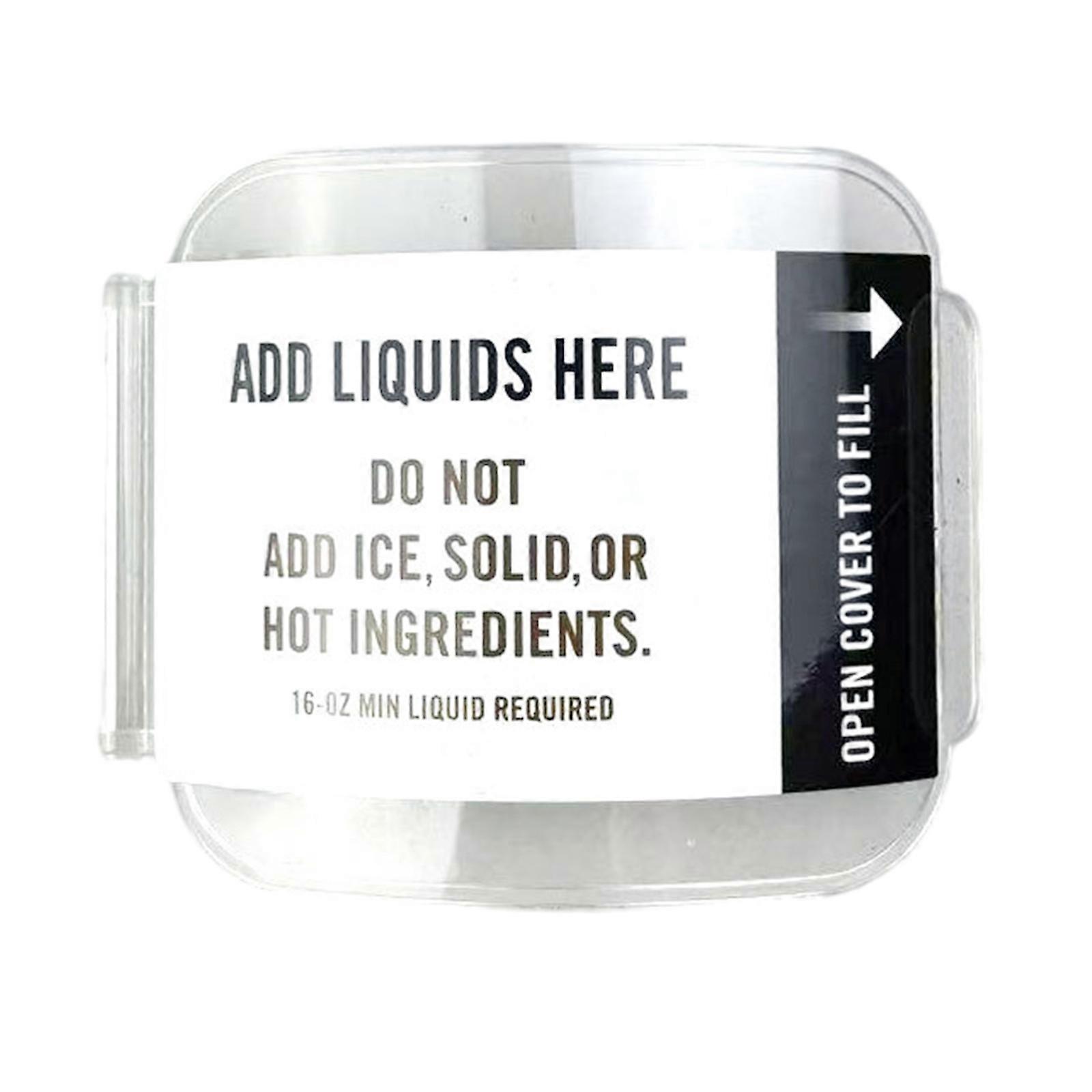 קל לניקוי בלנדר זרבובית החלפת מכונת חילוף חלק חילוף מושלם עבור יצרני שייק קרח טכנולוגיית ערבוב מתקדמת צבעונית