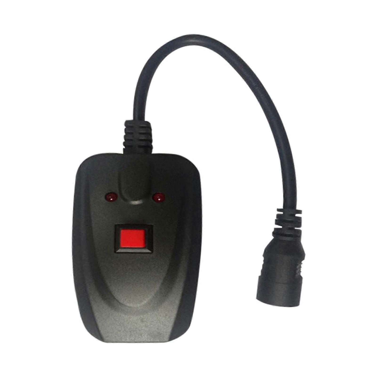 Portable Fog Machine with 3-Pin Remote Control, 25 cm Cable Length, Compatible Fog Mister Accessories