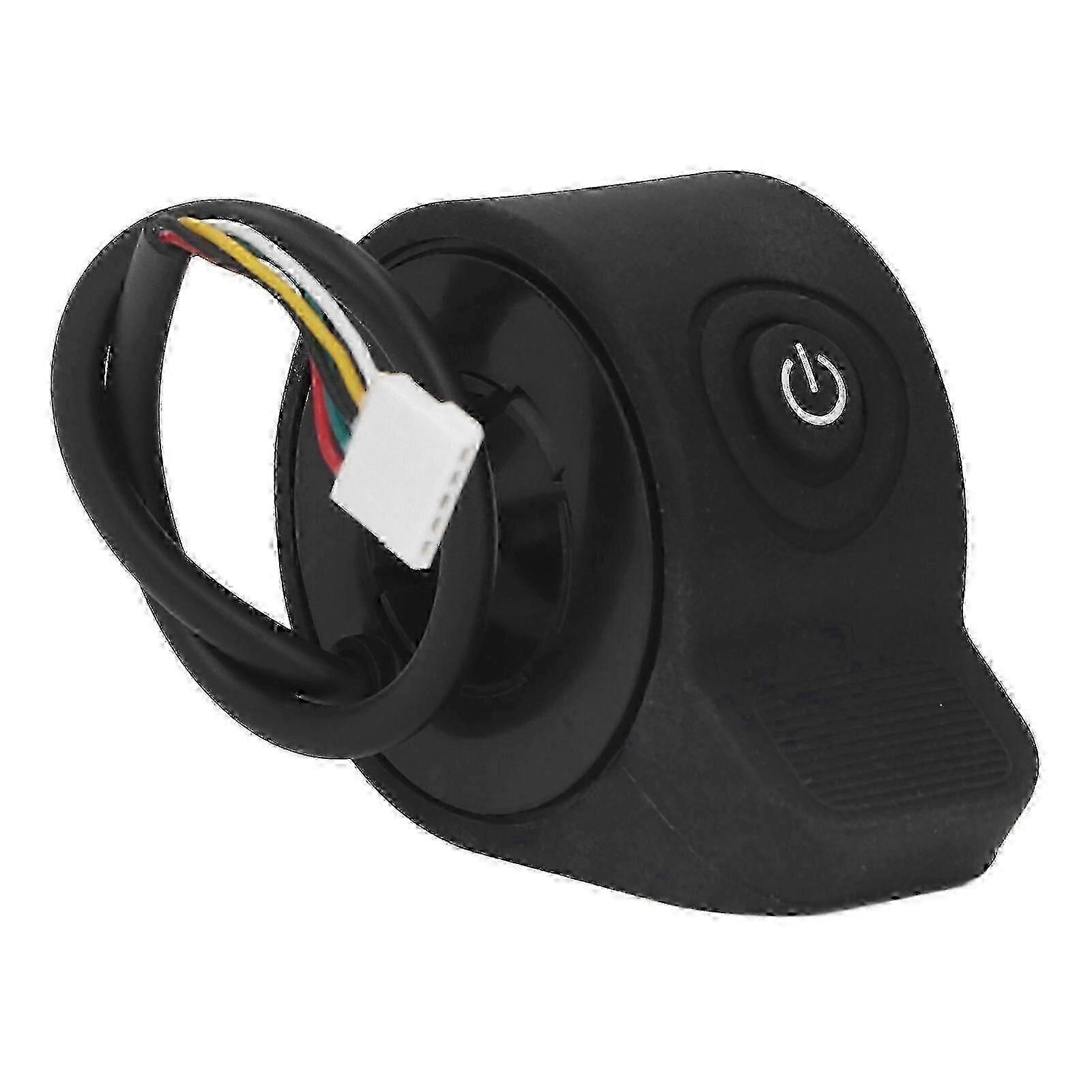 Electric Scooter Thumb Throttle, ABS Replacement Accelerator with Raised Stripes Design