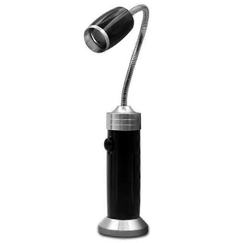 Multi-functional with Magnet Charging Rotary Zoom Turn Work Light Glare Flashlight, XPE Charging Sec