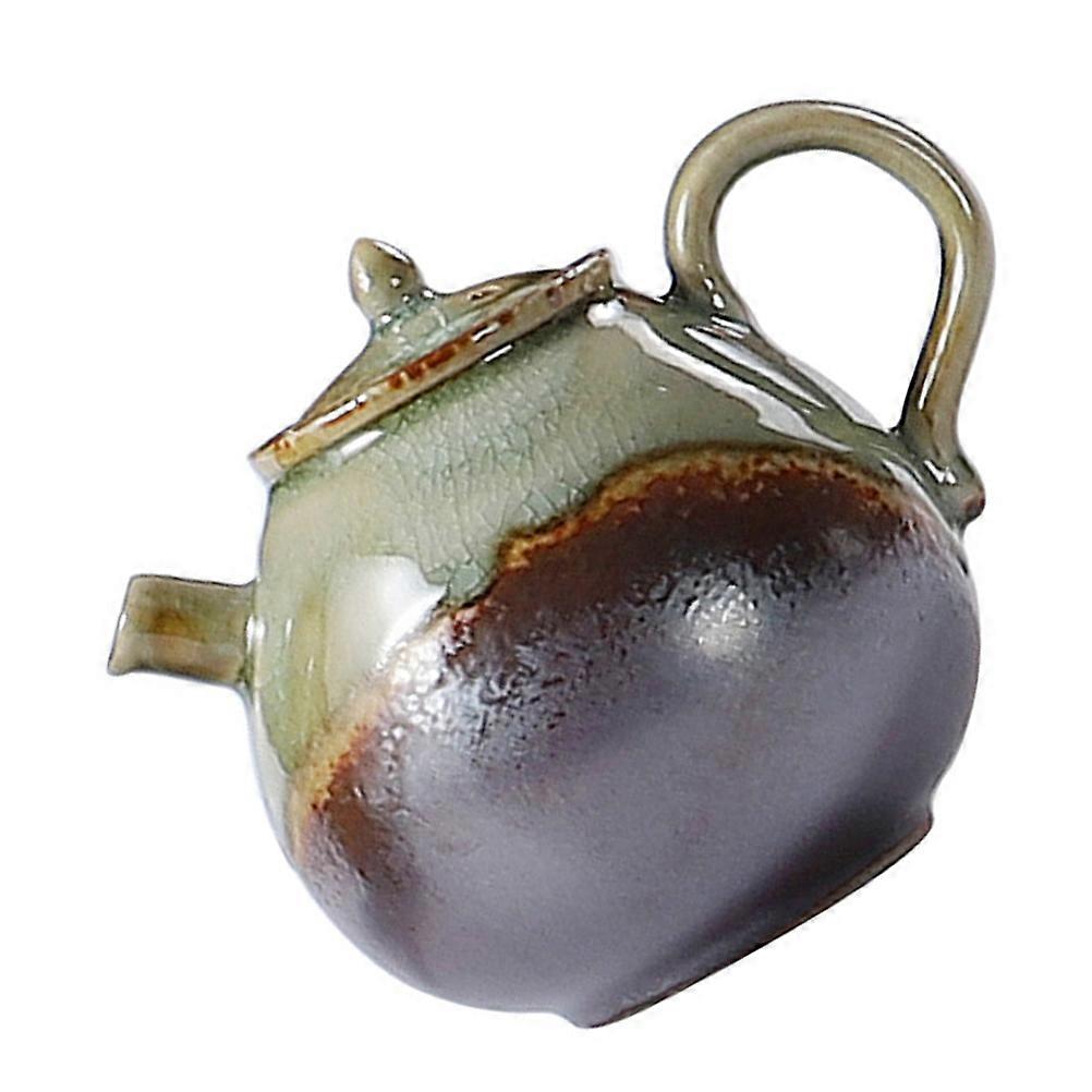 Small Teapot Ceramic Teaware Private Gatherings Insulation Traditional Shape 1Set