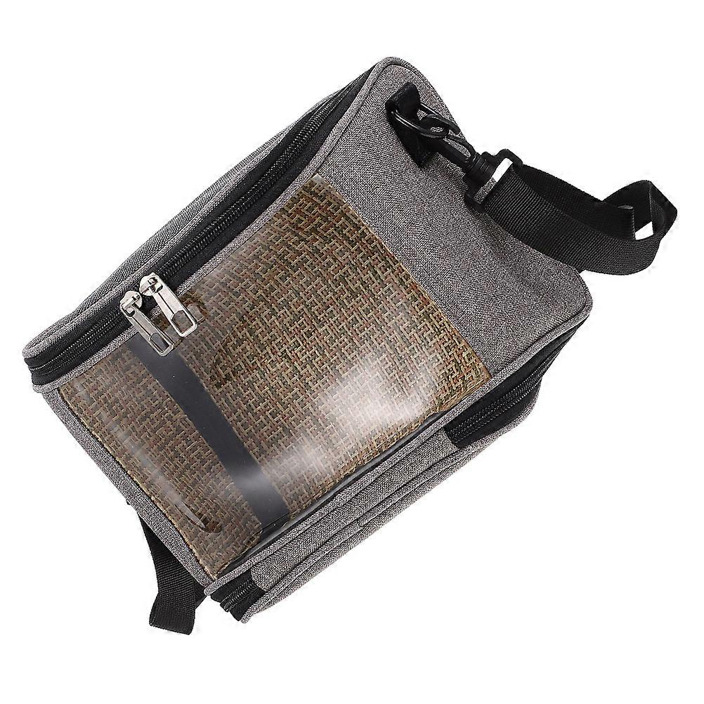 Lightweight Pet Travel Carrier Dual Purpose Small Pet Carrier Bag Oxford Cloth Material Rectangular Shape 1Pack