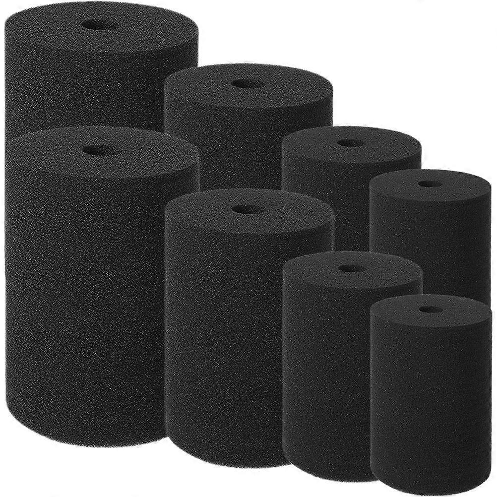 8pcs Cylindrical Sponge Inserts for Cup Turner Tumbler Rotating Sponges with Noise Reduction and Enhanced Friction for Stable Grip