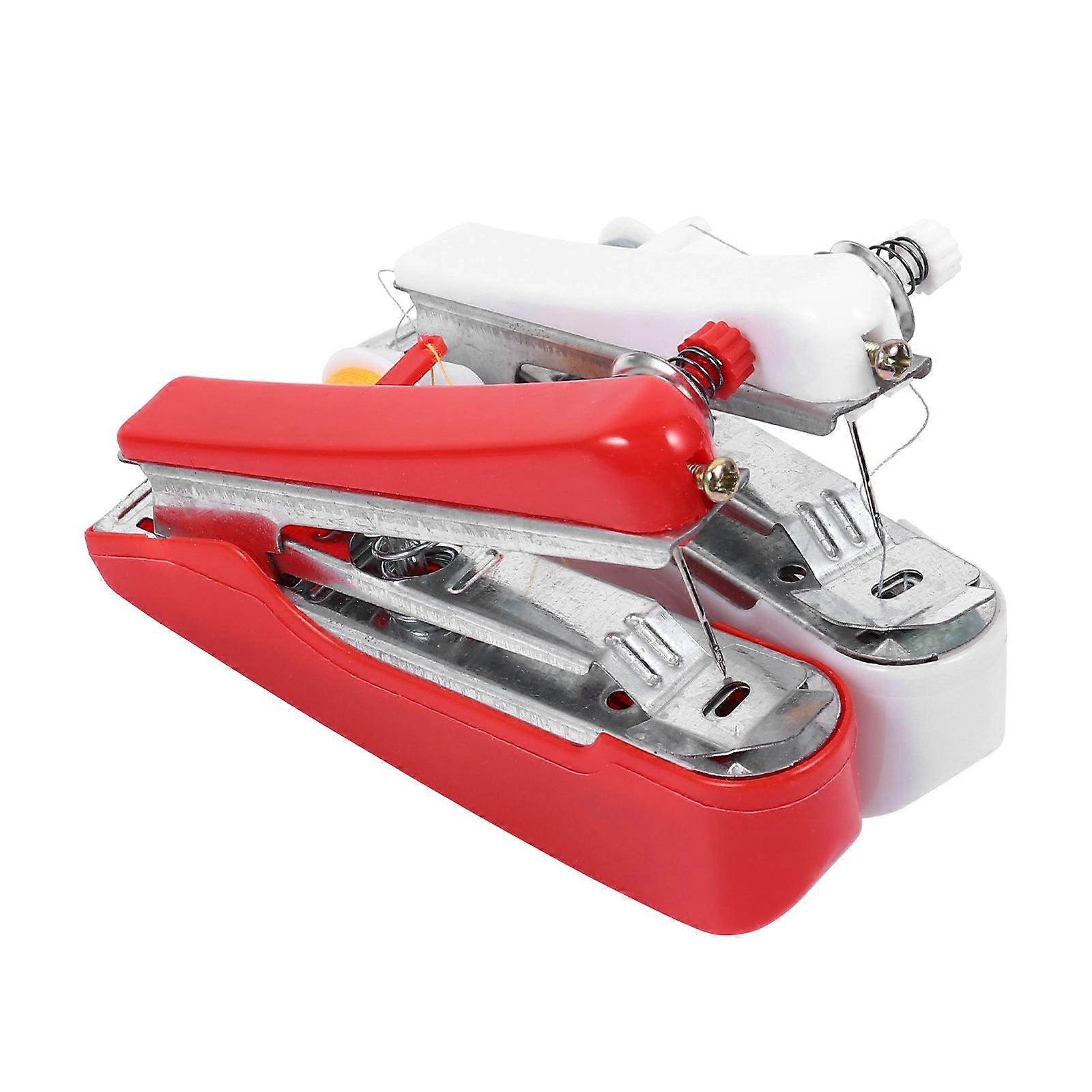 Handheld Mini Sewing Machine for Fabric Repair Compact and Portable 2Pcs