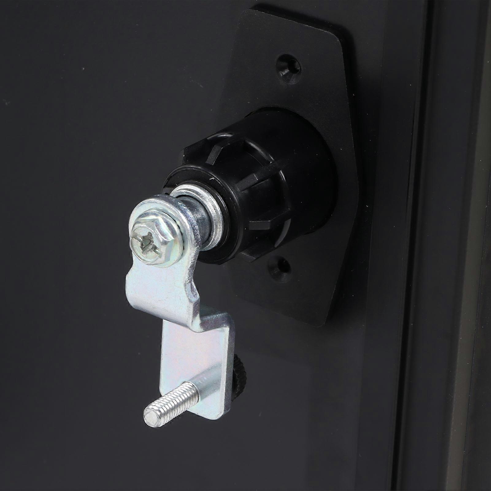 RV Storage Baggage Door with Flat Lock Keys Heavy Duty UV Protection RV Camper Hatch Door