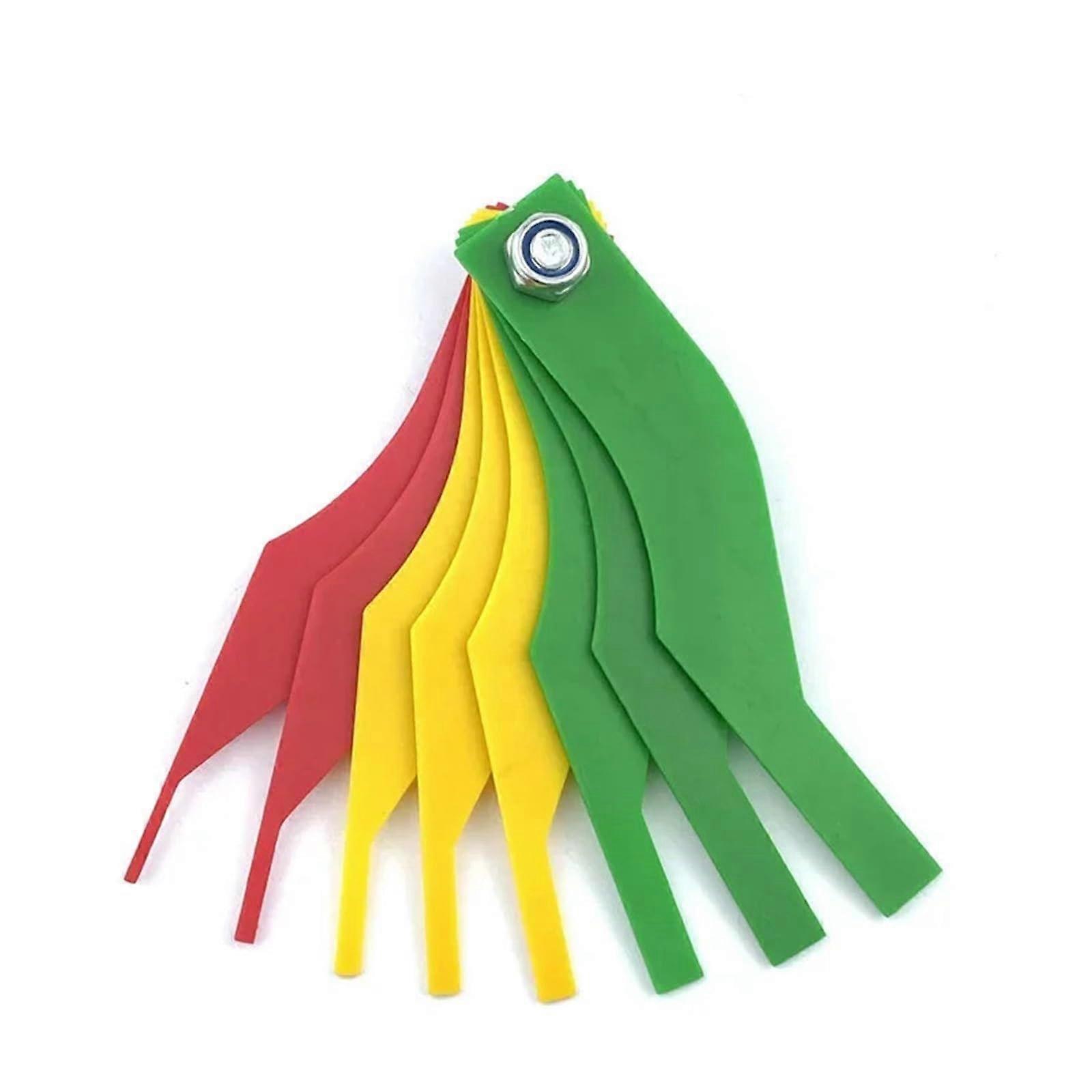 8in1 Feeler Gauge Set, Plastic Brake Pad Measuring Tool, Thickness Gauge
