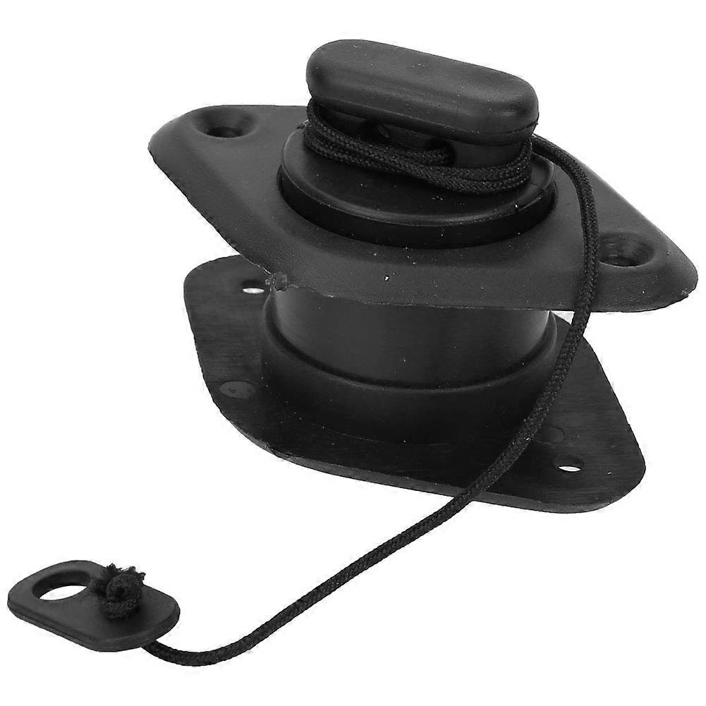Kayak Valve Black PVC Deflation Valve for Inflatable Boats Waterproof and Compatible with Kayaks