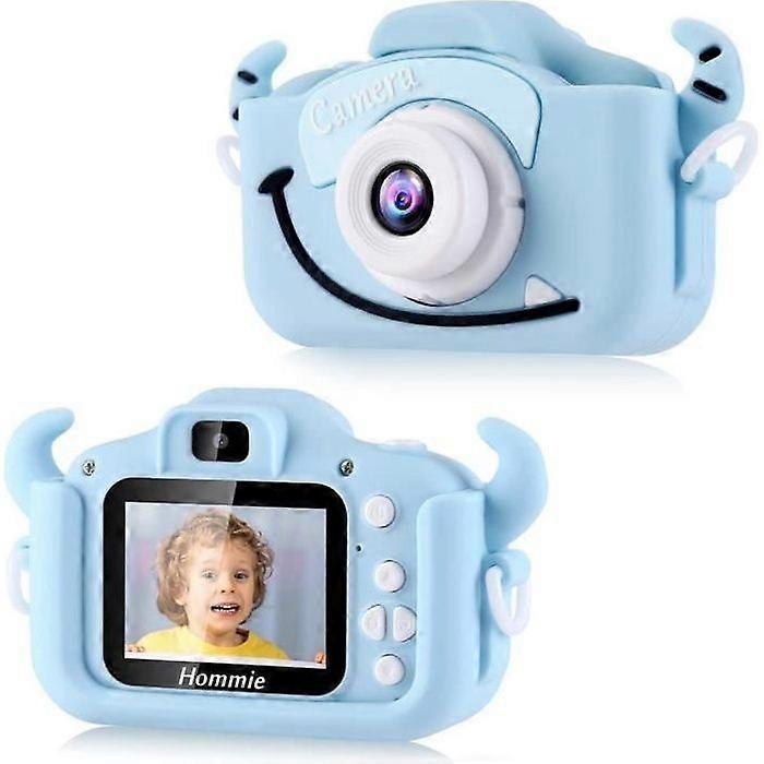 Kids Camera, Mini Rechargeable Digital Photo/Video Children's Camera for Girls Boys (32G Micro SD Card Included)
