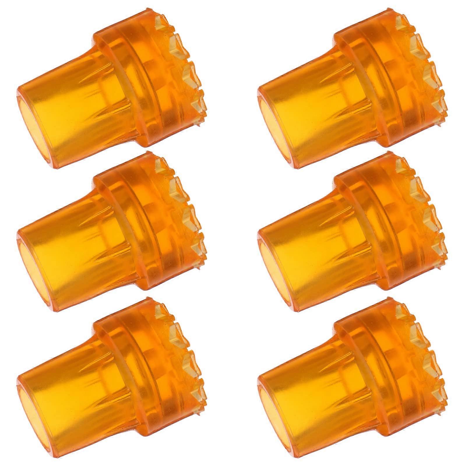 Pack of 6 NonSlip Pads for Crutches, Walking Sticks, Hiking Poles Ref: 3325