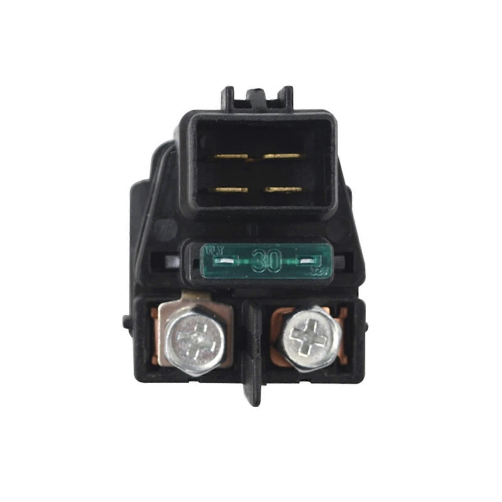 Magnetschalter for Motorrad-Starterrelais Compatible with LT-A500F GSF1200 GSF1200S DR650SE GSX-R600 GSX-R750 Replace Anlasser-Magnetrelais