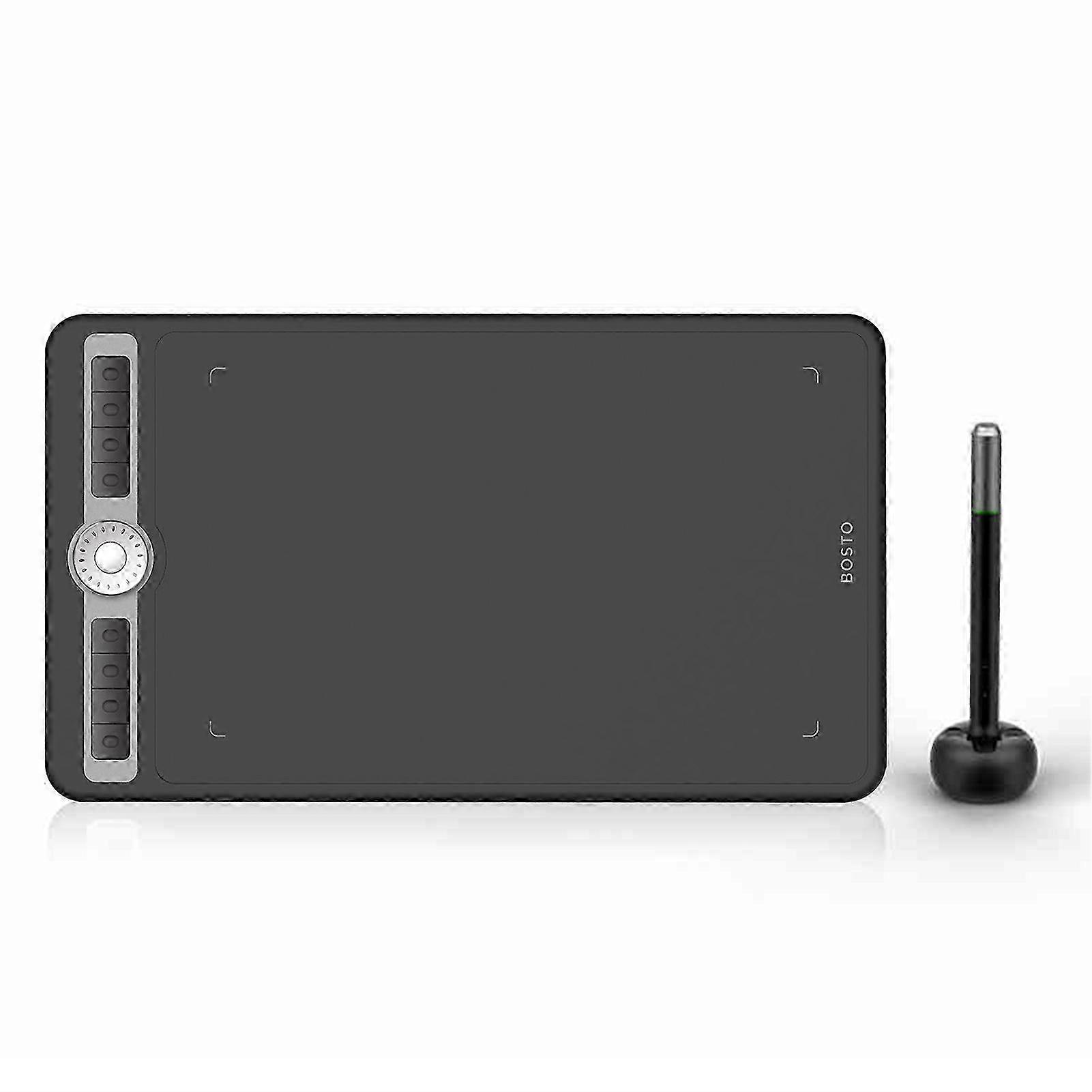 A T1060 10x6 Inch Digital Art Graphic Drawing Tablet with a Battery-free Stylus, 10 Nibs, and 8 Express Keys