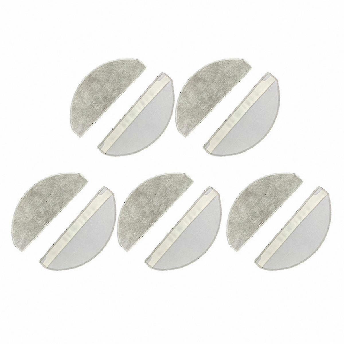 10-Pack Washable Mop Pads for Select Vacuum Models - Replacement Cleaning Cloths