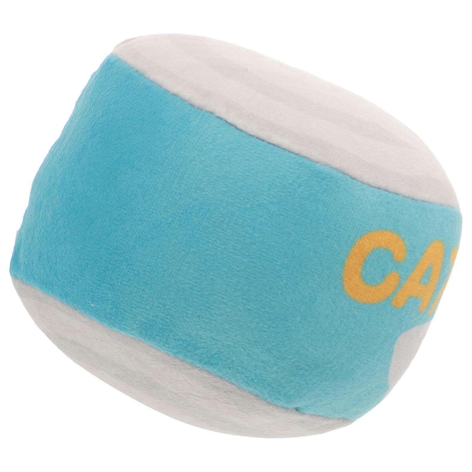 Cat Creative Toy Self-Playing Toy For Indoor Cat Cartoon Appearance Plush Material Built-In Bell 1Set