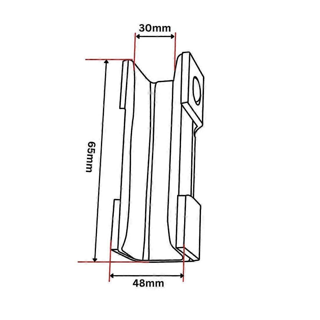 Schindler I7 Bfk30 Guide Shoe Insert 65x48x 29mm