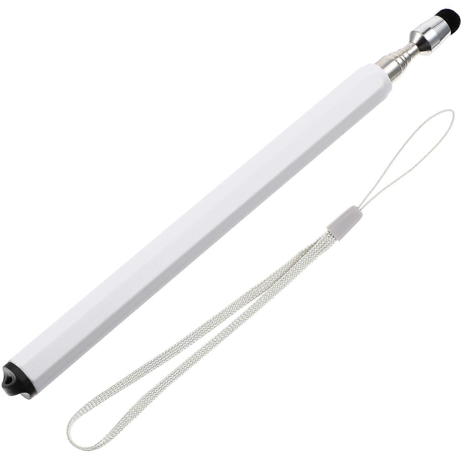 Stainless Steel Retractable Teaching Pointer for Classroom with Comfortable NonSlip Handle 12.5 inches