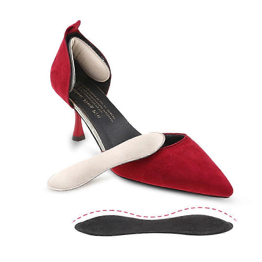Heel Grips for Women Self Adhesive Imitation Heel Stickers with Comfortable Sponge Material 4 Pairs Assorted Color