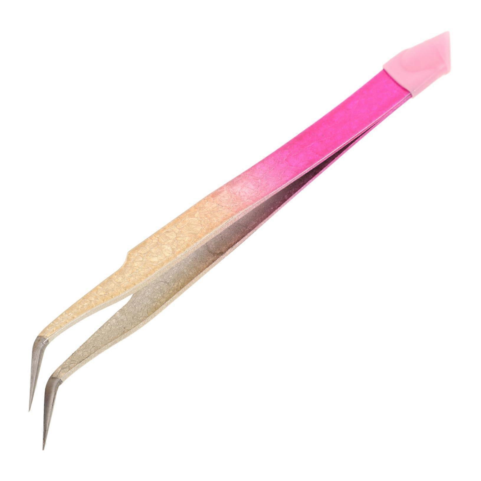 Lash Extension Tweezer Rhinestone-Design Double-Headed For Nail Art And Eyelash Extensions Creative Nails