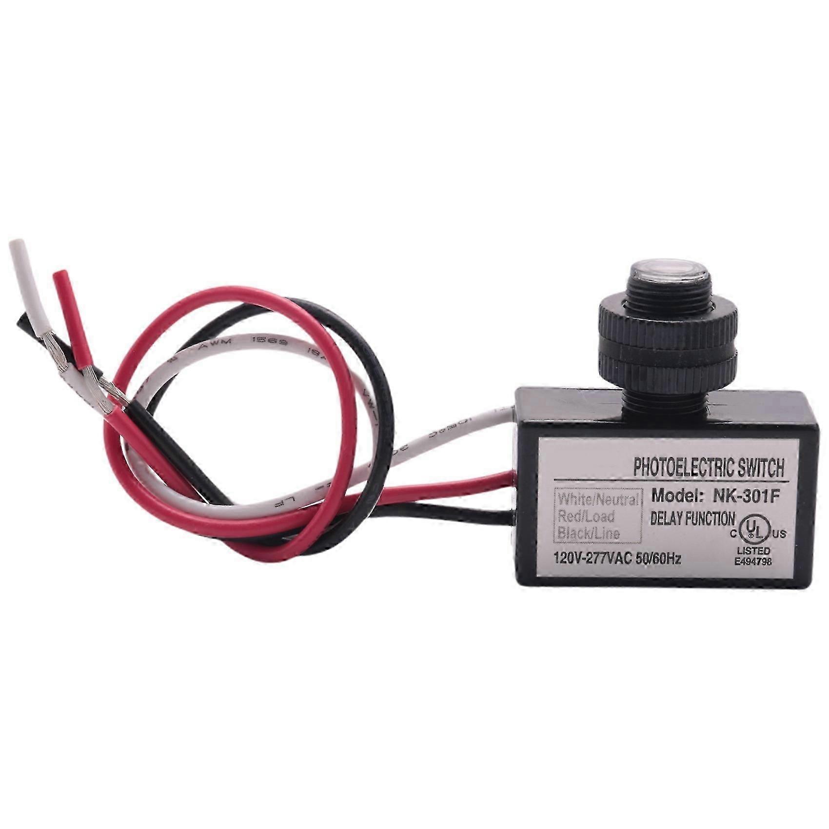 Photocell Switch -301F 120-277V Dusk to Dawn Sensor Photoelectric Switch Light Photocell Sensor Lig