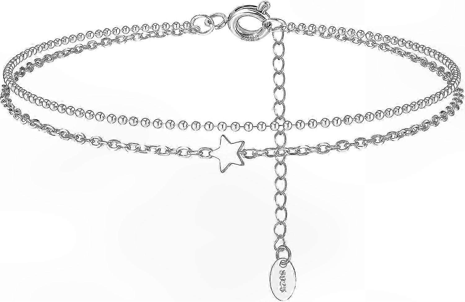Women's Multi-Layered Anklets for Stylish Everyday Wear