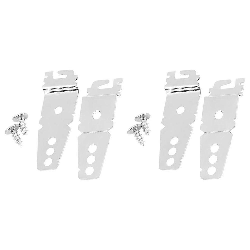 4pcs Undercounter Dishwasher Mounting Bracket Replacement Bracket Dishwasher Supplies
