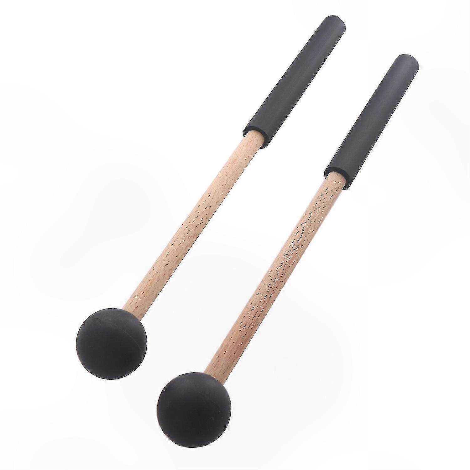 Soft Rubber Head Drum Mallets for Tongue Drums, Keyboards, and Percussion Instruments