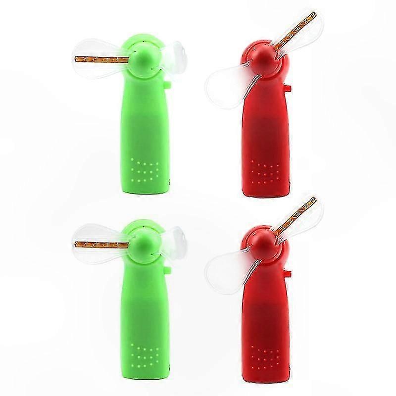 Portable Mini Fan with LED Light for Everyday Use