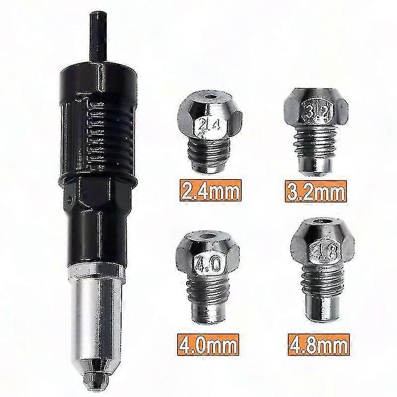 <p> Electric Rivet Nut Gun Riveting Tool Cordless Riveting Drill Adapter Insert Nut</p>