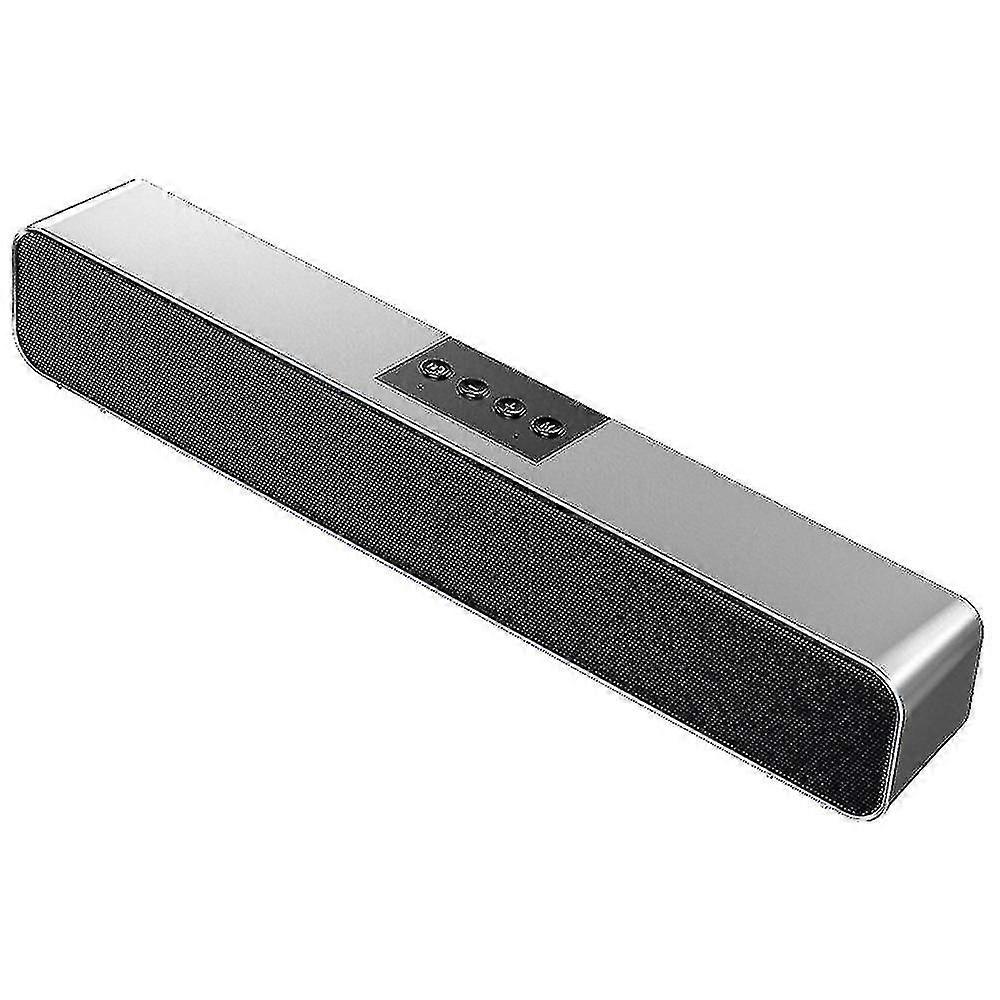 Mini Stereo Computer Speakers, Powerful PC Soundbar Speakers