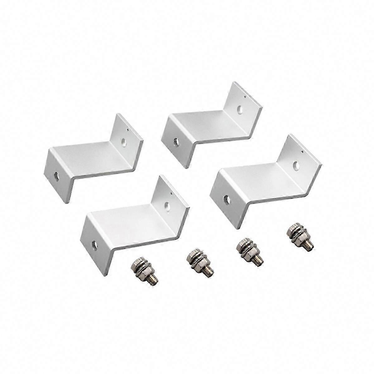 Solar Panel Mount Brackets for RV Roof Boat Wall Support Kit Z Bracket Rack
