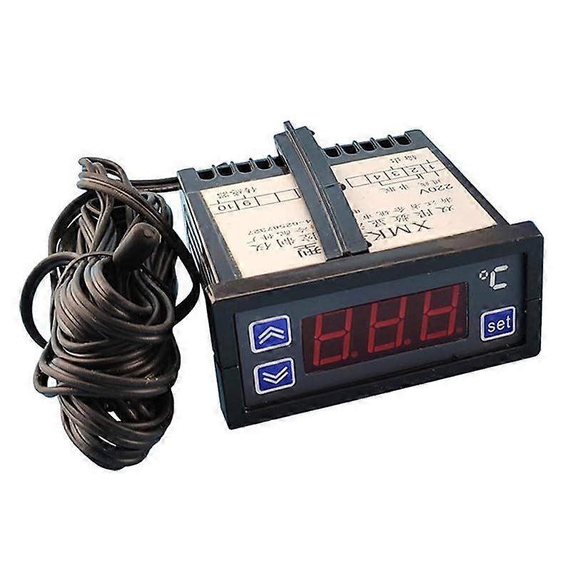 Temp Control Thermostat XMK010 Double Limit Digital Temperature Switching Controller ℃ Display Heating Cooling Relays Ref: 9685