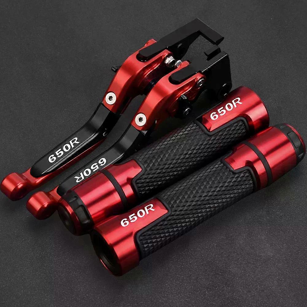For KAWASAKI NINJA650 NINJA650R NINJA 650 650R Adjustable Brake Clutch Lever Foldable Handle Hand Grips Set 2017 2018 2019 2020
