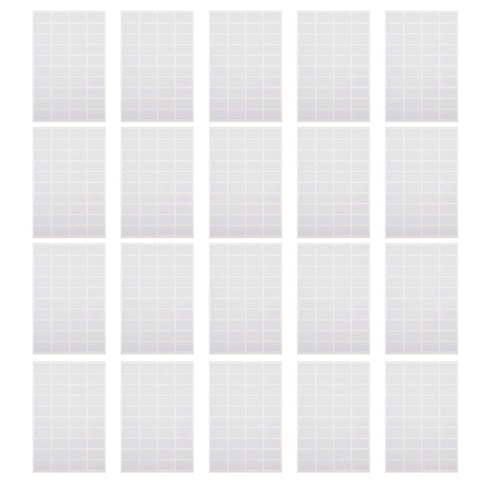 50 Sheets Classification Sticker Label Sticker Blank Stickers DIY Sticky Label